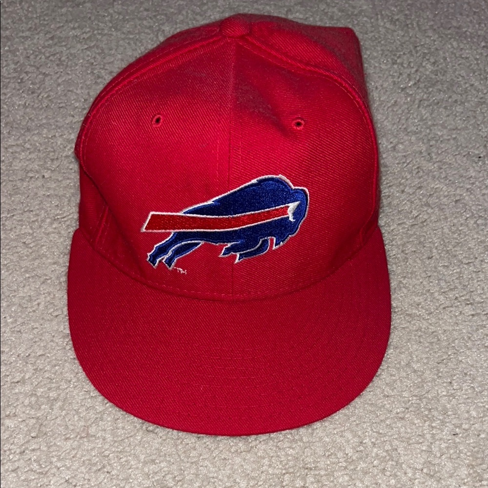 Red Buffalo Bills Cap